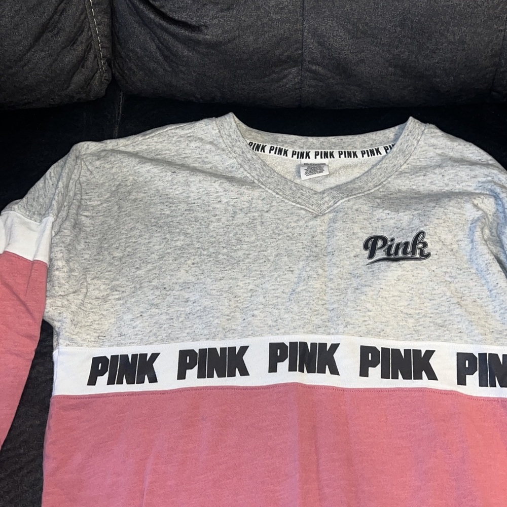 Size Small , pink sweat shirt , $10